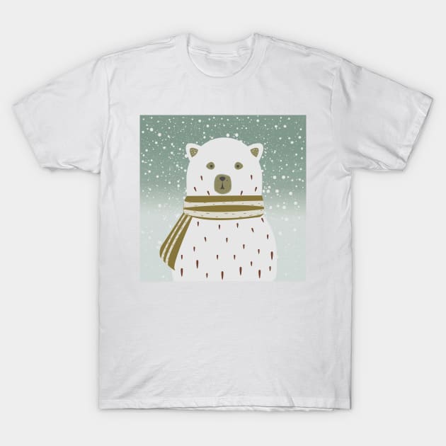 Polar Bear T-Shirt by Countryside